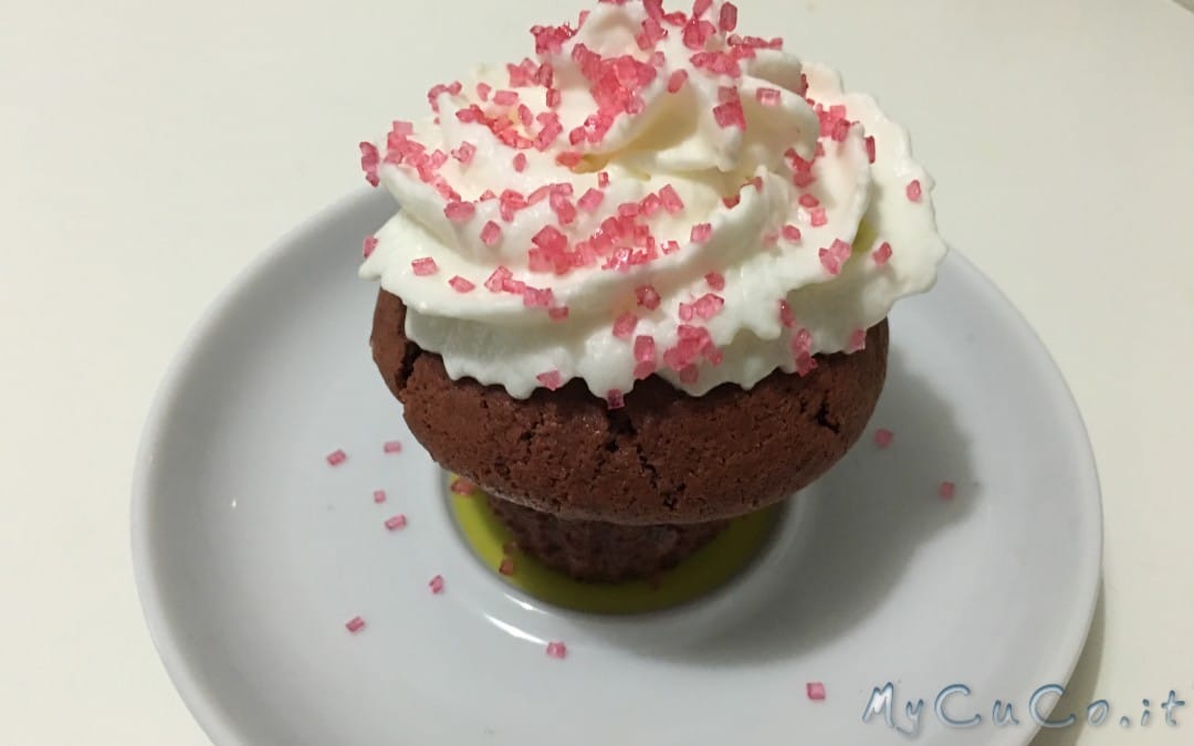 Cupcake red velvet con Cuisine Companion