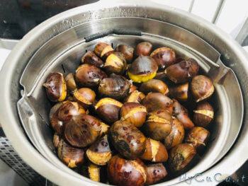 Castagne al Vapore Sottovuoto