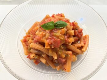 pasta proteica al pomodoro