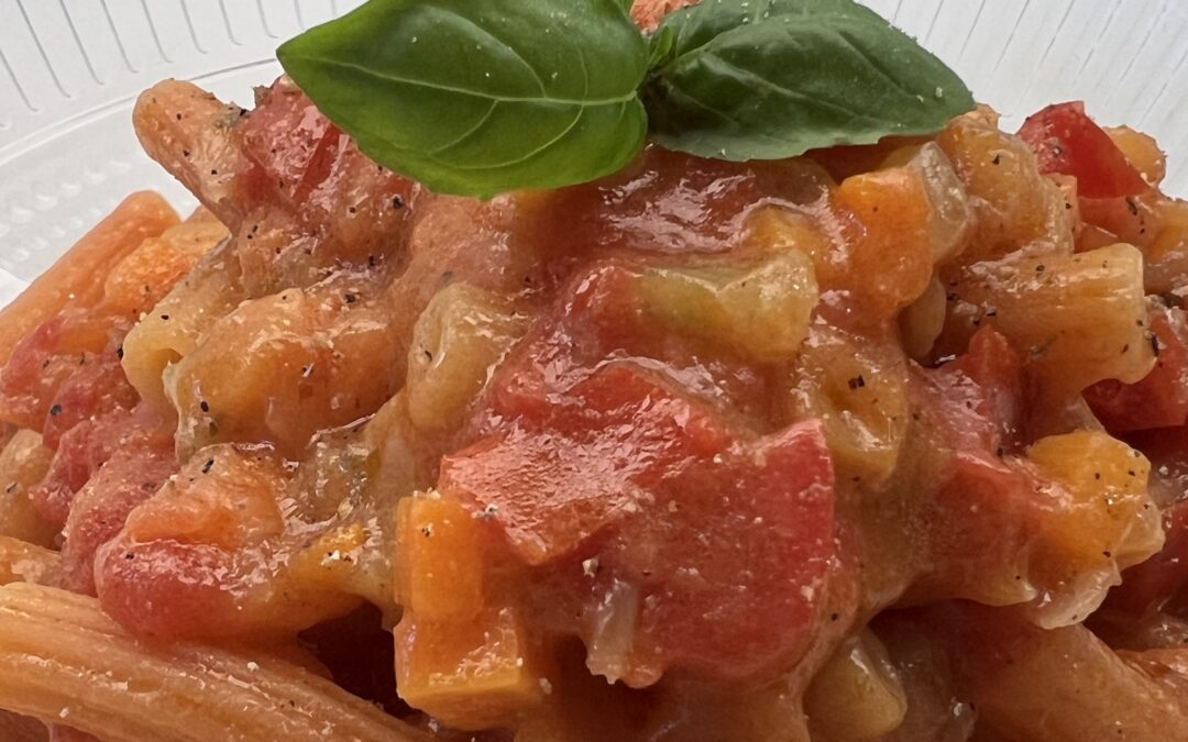 pasta proteica al pomodoro